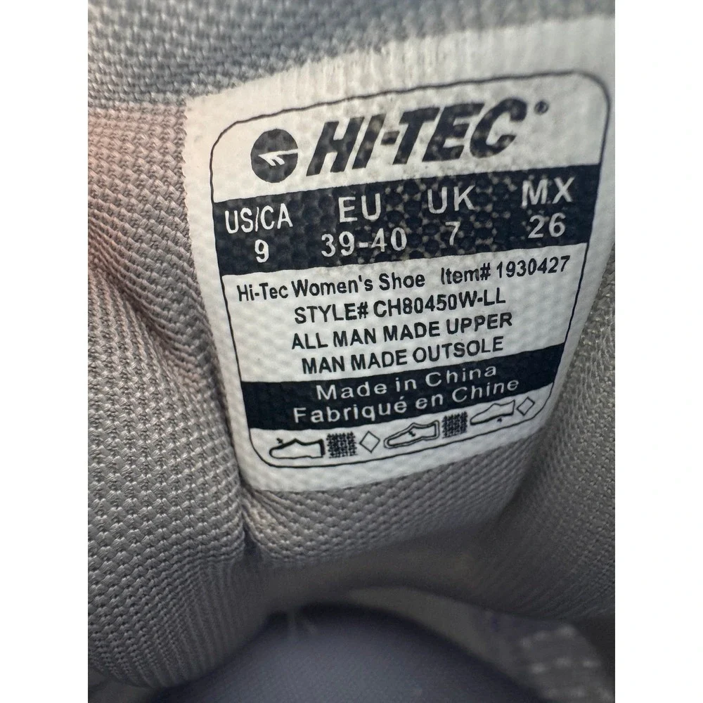 Hi-Tec Women's Size 9‎ Ice Castle Arctic Ice Running Walking Gym Shoes